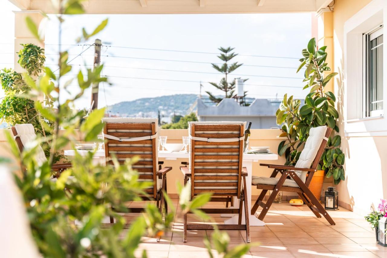 Coastline Maisonette Near Athens Airport And Rafina Port Loútsa Exterior foto