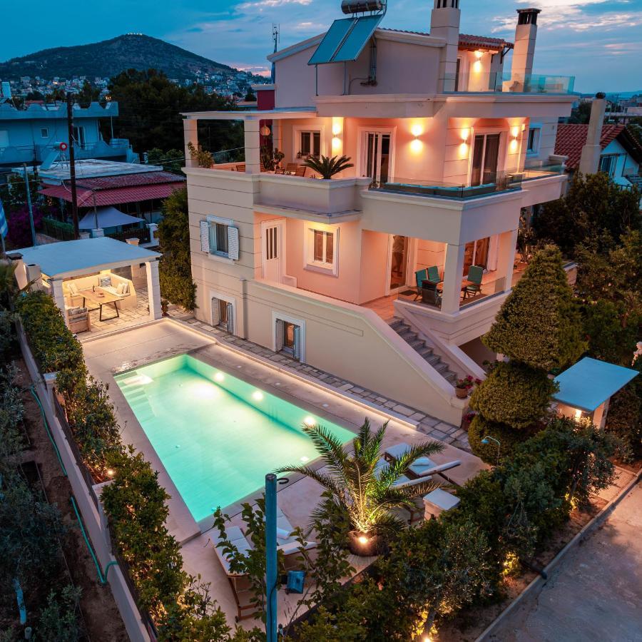 Coastline Maisonette Near Athens Airport And Rafina Port Loútsa Exterior foto