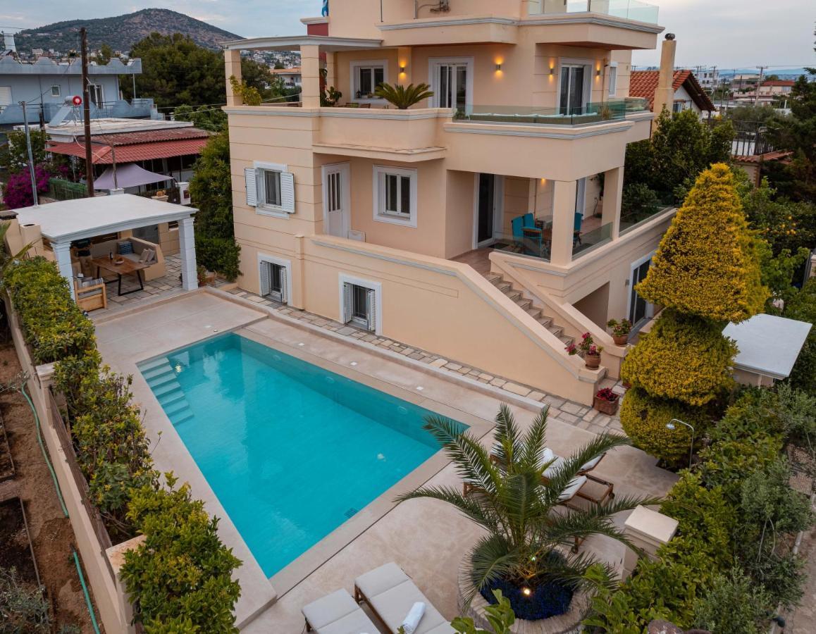Coastline Maisonette Near Athens Airport And Rafina Port Loútsa Exterior foto